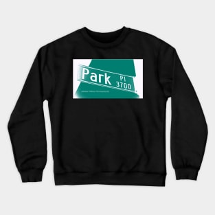 Park Place, Montrose, CA by Mistah Wilson Crewneck Sweatshirt